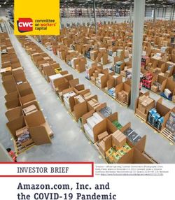Amazon.com, Inc. and the COVID-19 Pandemic - Business ...
