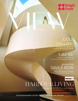 HARBOUR LIVING Lake life - Raising the bar for luxury in Sydney - Knight Frank