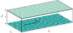 DNS-based characterization of pseudo-random roughness in minimal channels
