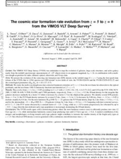 The cosmic star formation rate evolution from from the VIMOS VLT Deep Survey - arXiv