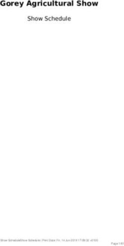 Gorey Agricultural Show - Show Schedule