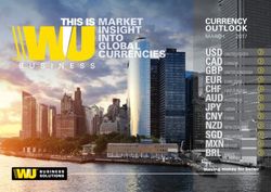 CURRENCY OUTLOOK MARCH 2017 - moving money for better