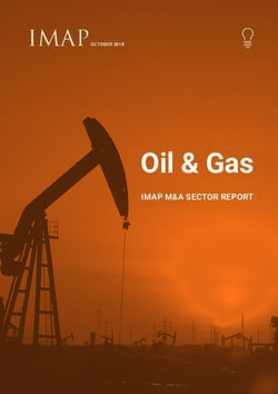 Oil & Gas - IMAP october 2018 - imap.de