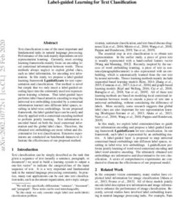 Label-guided Learning for Text Classification