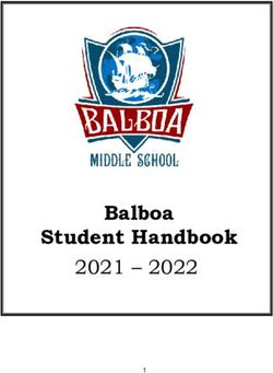 Balboa Student Handbook 2021 - 2022 - Ventura Unified ...