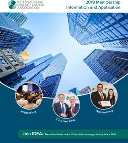 2019 Membership Information and Application - g Inform i n - online ...