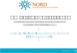 Navigating Medicare 2018 - National Organization for Rare Disorders (NORD) www.rarediseases.org