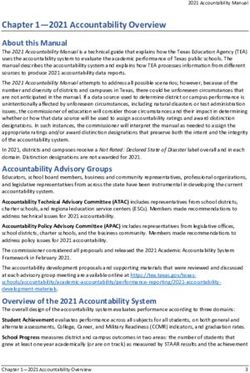 Chapter 1-2021 Accountability Overview