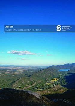 AIR (A) SCIENTIFIC ASSESSMENTS Part III - Commissioner ...