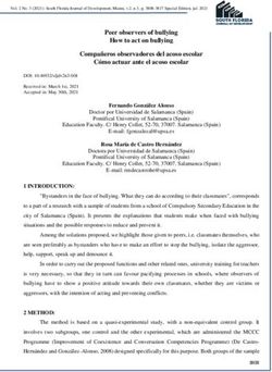 Peer observers of bullying How to act on bullying Compañeros observadores del acoso escolar Cómo actuar ante el acoso escolar