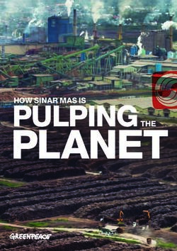 PLANet PULPING the - iii - Greenpeace