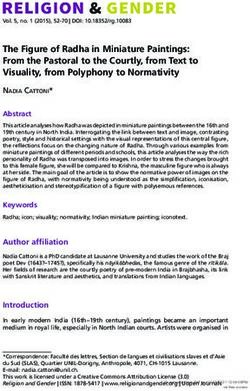 The Figure of Radha in Miniature Paintings: From the Pastoral to the Courtly, from Text to Visuality, from Polyphony to Normativity - Brill
