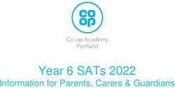 Year 6 SATs 2022 Information for Parents, Carers & Guardians - Co-op Academy Portland