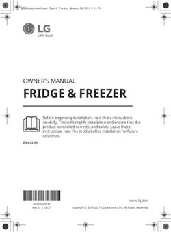 FRIDGE & FREEZER OWNER'S MANUAL - Geizhals Static Content