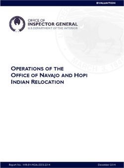 OPERATIONS OF THE OFFICE OF NAVAJO AND HOPI INDIAN RELOCATION