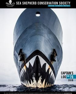 CAPTAIN'S LOG NO.76 2018 - Sea Shepherd Conservation Society