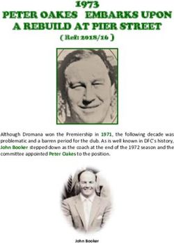 PETER OAKES EMBARKS UPON A REBUILD AT PIER STREET - Dromana Football Netball Club