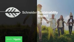 Sustainability Impact 2021 - 2025 program Q2 2021 Report Trust