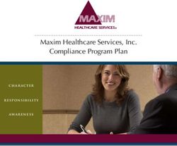Maxim Healthcare Services, Inc. Compliance Program Plan