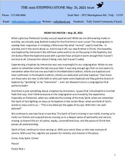 THE mini STEPPING-STONE May 26, 2021 Issue - Tully ...