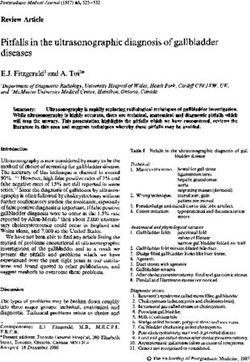 Pitfalls in the ultrasonographic diagnosis of gallbladder diseases