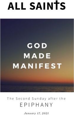 The Second Sunday after the - January 17, 2021 - All Saints' Episcopal Church