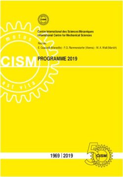 PROGRAMME 2019 - 1969 | 2019 - International Centre for Mechanical ...