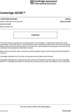 Cambridge IGCSE - GCE Guide