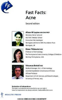 Fast Facts: Acne Second edition - Karger Publishers