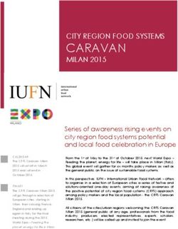 CARAVAN CITY REGION FOOD SYSTEMS