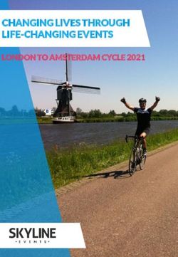 CHANGING LIVES THROUGH LIFE-CHANGING EVENTS - LONDON TO AMSTERDAM CYCLE 202 1 - Skyline Events