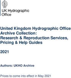 United Kingdom Hydrographic Office Archive Collection: Research & Reproduction Services, Pricing & Help Guides 2021 - Authors: UKHO Archive