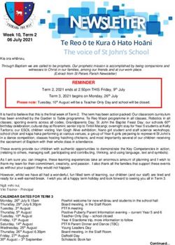 Te Reo ō te Kura ō Hato Hoāni The voice of St John's School - St Johns School Mairangi Bay