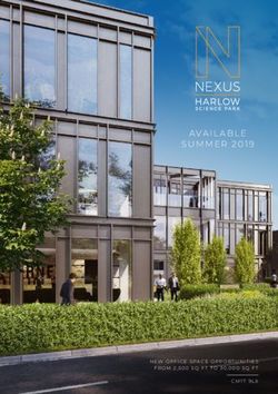 SUMMER 2019 - NEW OFFICE SPACE OPPORTUNITIES FROM 2,500 SQ FT TO 30,000 SQ FT - Bidwells