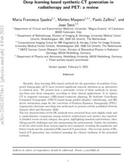 Deep learning-based synthetic-CT generation in radiotherapy and PET: a review