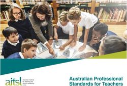 Australian Professional Standards for Teachers