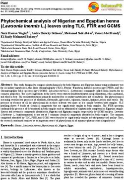 Phytochemical analysis of Nigerian and Egyptian henna (Lawsonia inermis L.) leaves using TLC, FTIR and GCMS