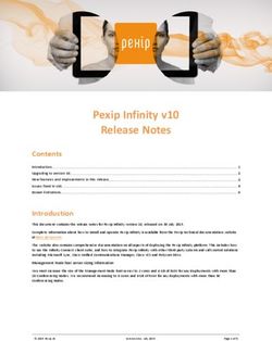 Pexip Infinity v10 Release Notes