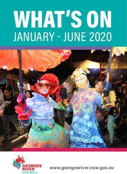 WHAT'S ON JANUARY - JUNE 2020 - www.georgesriver.nsw.gov.au - NSW Government
