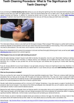 Teeth Cleaning Procedure: What Is The Significance Of Teeth Cleaning?