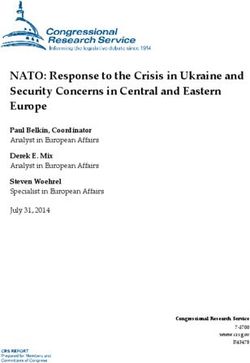 NATO: Response to the Crisis in Ukraine and Security Concerns in Central and Eastern Europe