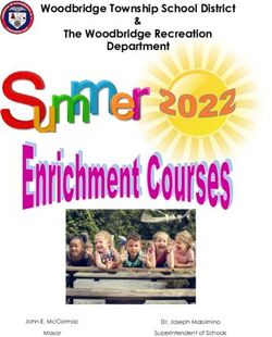 Woodbridge Township School District & The Woodbridge Recreation Department