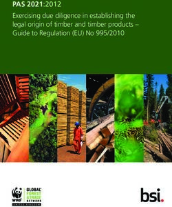 PAS 2021:2012 Exercising due diligence in establishing the legal origin of timber and timber products - Guide to Regulation (EU) No 995/2010 ...