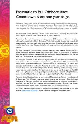 Fremantle to Bali Offshore Race Countdown is on: one year to go