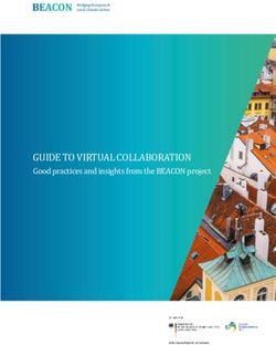 GUIDE TO VIRTUAL COLLABORATION - Good practices and insights from the BEACON project - EUKI