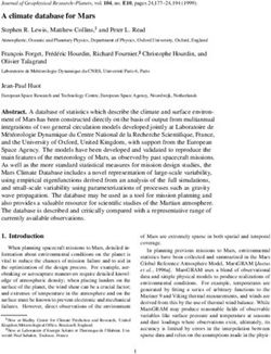 A climate database for Mars