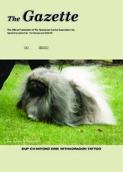 The Gazette FEBRUARY - MARCH 2020 - Dogs Tasmania