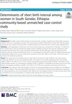 Determinants of short birth interval among women in South Gondar, Ethiopia: community-based unmatched case-control study