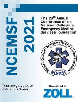 The 28th Annual Conference of the National Collegiate Emergency Medical Services Foundation - February 27, 2021 Virtual via Zoom - NCEMSF