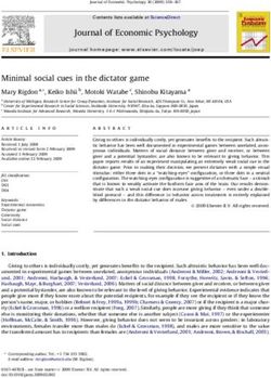 Journal of Economic Psychology